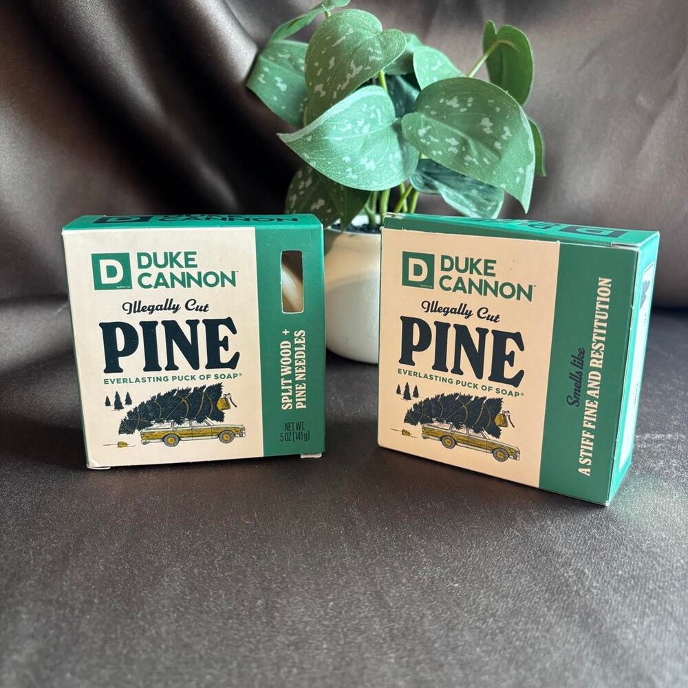 Duke cannon pine soap - 2 bars